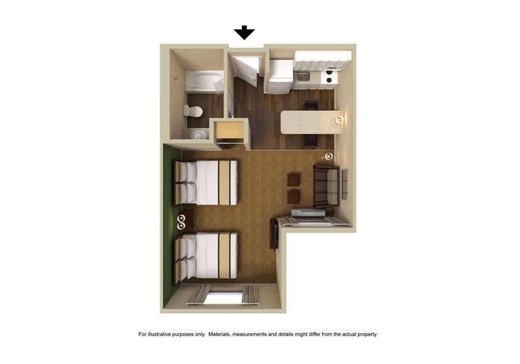 Extended Stay America Suites - Louisville - Alliant Avenue Oda fotoğraf