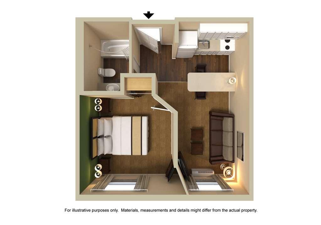 Extended Stay America Suites - Louisville - Alliant Avenue Oda fotoğraf